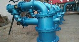 400型地热井井口装置准备现场安装