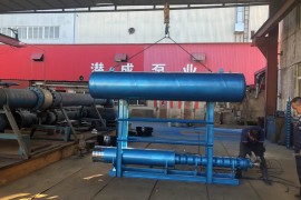 潜成浮筒泵QCQJF80-180-75KW发往宁夏