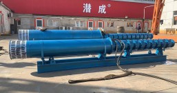 125方264米专利卧式潜水泵发往贵州