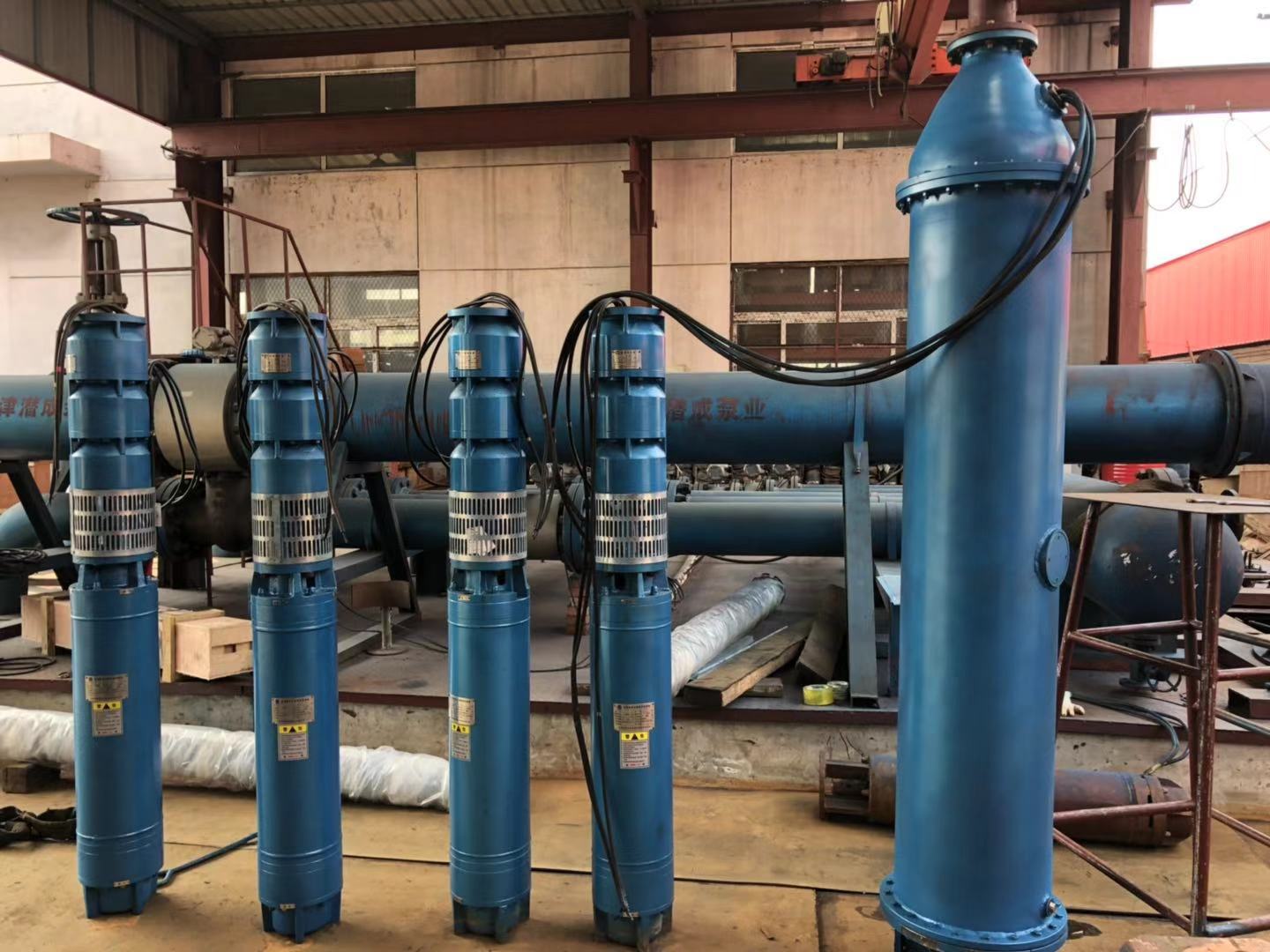 下吸泵已检测OK准备发往内蒙第1张-潜水电机-潜水电泵-高压潜水电机-天津潜成泵业