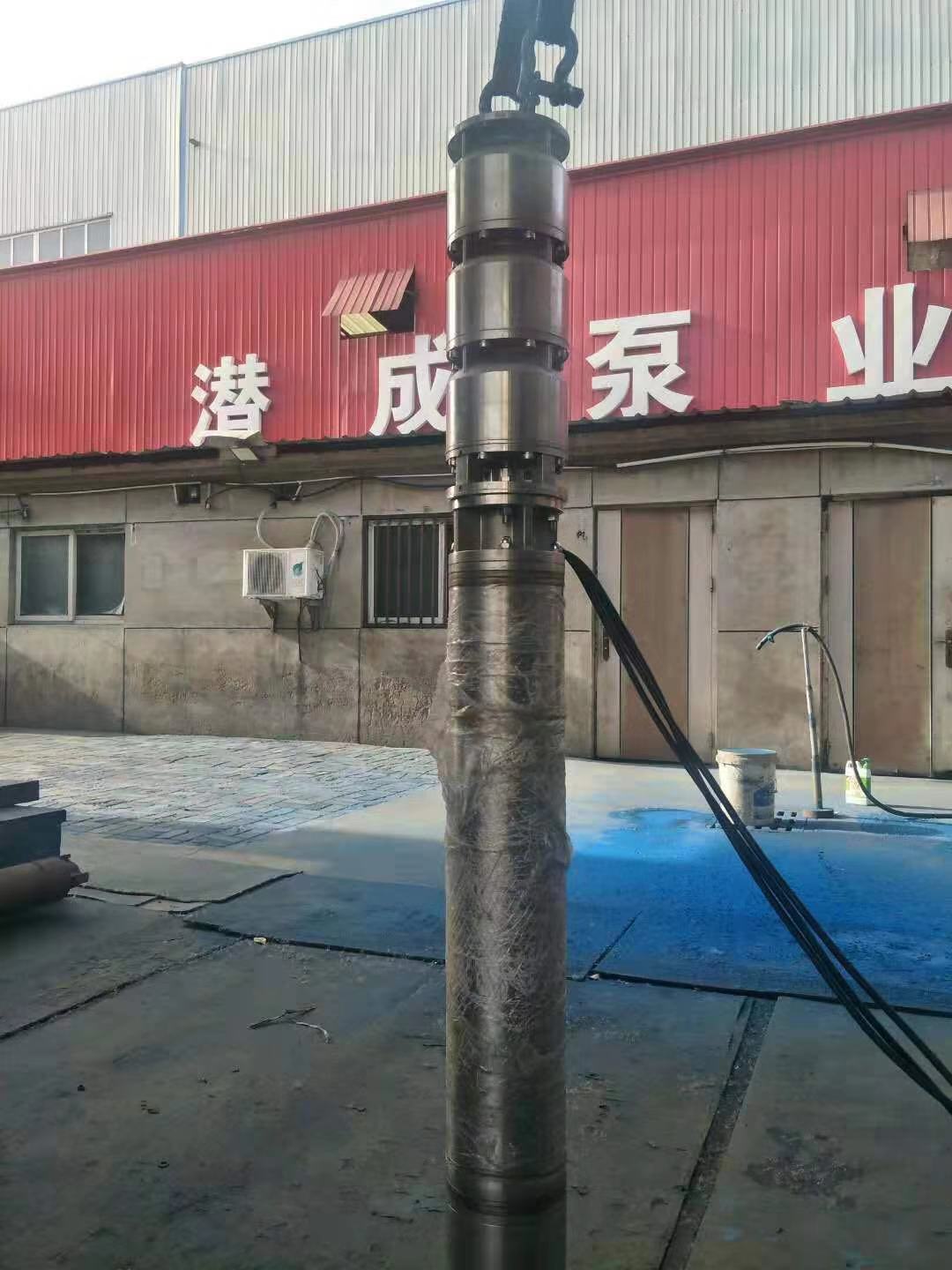 全不锈钢深井泵200QJ型两台发往北京第2张-潜水电机-潜水电泵-高压潜水电机-天津潜成泵业